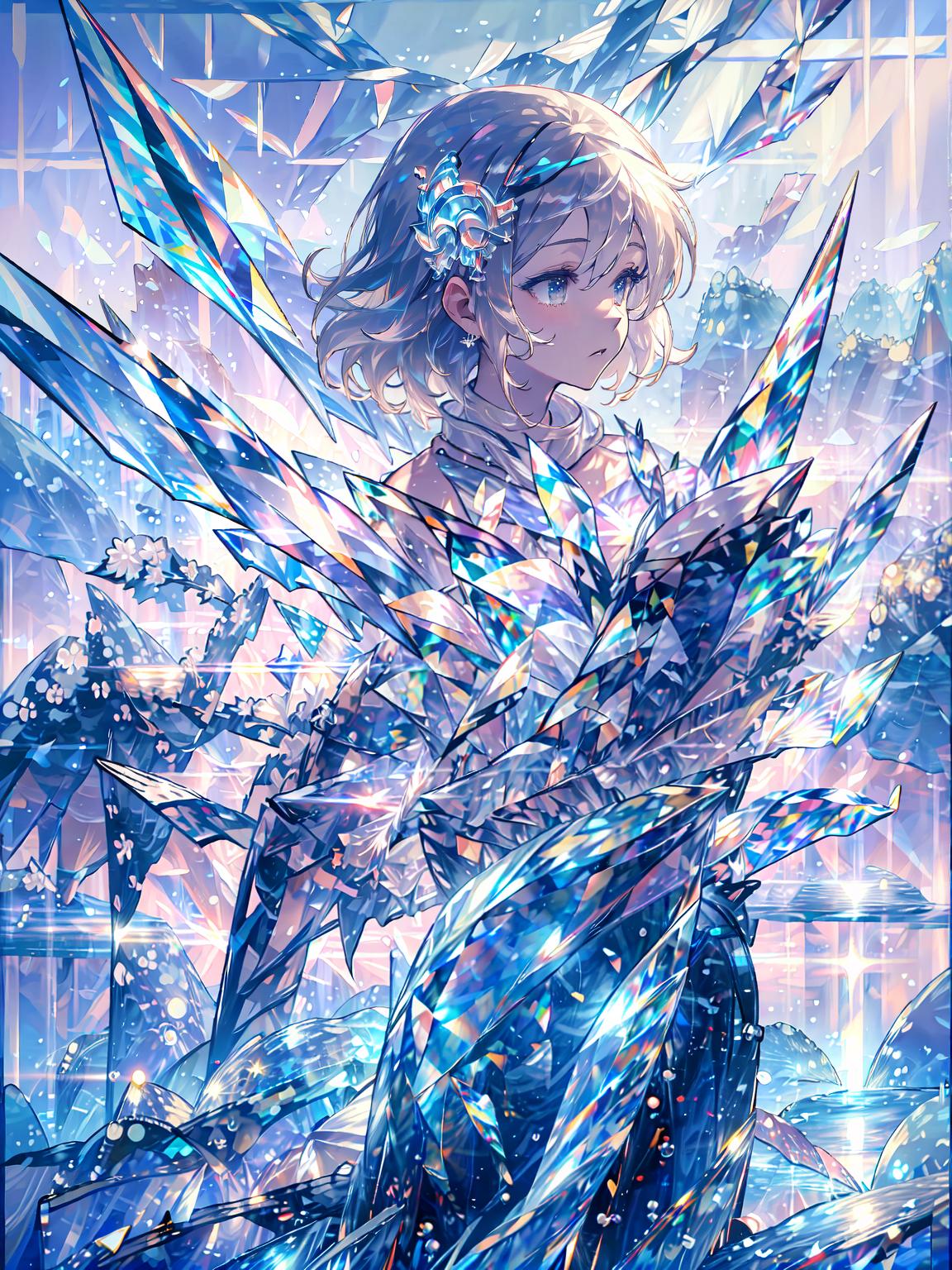  master piece, best quality, ultra detailed, highres, 4k.8k, Godlike Being, Observing, creating, blessing, Serene, BREAK Divine Creator with Unfathomable Form, Celestial Realm, Book of Knowledge, Celestial Light, World Globe, Angelic Figures, BREAK Majestic and Peaceful, Radiant glow, divine presence, ethereal aura, celestial harmony, crystallineAI