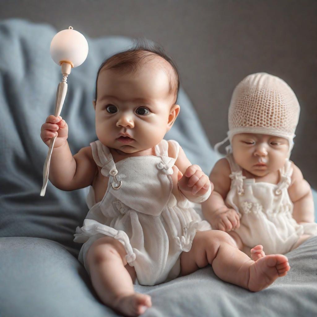  How babies are made? hyperrealistic, full body, detailed clothing, highly detailed, cinematic lighting, stunningly beautiful, intricate, sharp focus, f/1. 8, 85mm, (centered image composition), (professionally color graded), ((bright soft diffused light)), volumetric fog, trending on instagram, trending on tumblr, HDR 4K, 8K