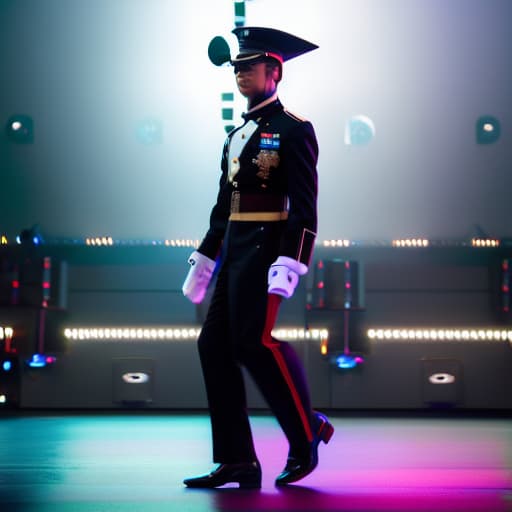  Disney,a school boy dancing on stage hyperrealistic, full body, detailed clothing, highly detailed, cinematic lighting, stunningly beautiful, intricate, sharp focus, f/1. 8, 85mm, (centered image composition), (professionally color graded), ((bright soft diffused light)), volumetric fog, trending on instagram, trending on tumblr, HDR 4K, 8K