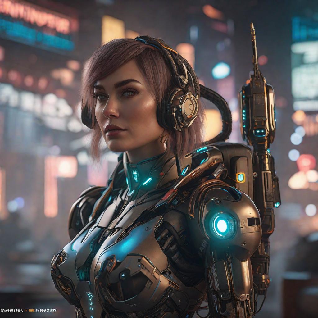  cute little robot, portrait, cyberpunk, hyper detailed, digital art, trending in artstation, cinematic lighting, studio quality, smooth render, unreal engine 5 rendered, octane rendered, art style by klimt and nixeu and ian sprigger and wlop and krenz cushart hyperrealistic, full body, detailed clothing, highly detailed, cinematic lighting, stunningly beautiful, intricate, sharp focus, f/1. 8, 85mm, (centered image composition), (professionally color graded), ((bright soft diffused light)), volumetric fog, trending on instagram, trending on tumblr, HDR 4K, 8K