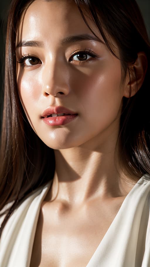  Best quality, masterpiece, ultra high res, (photorealistic:1.4), raw photo, (detail face:1.3), (realistic skin), deep shadow, dramatic lighting, pretty, elegant, feminine, graceful, charming, ladylike, stunning, attractive, sophisticated, alluring, radiant, stylish, glamorous, enchanting, lovely, chic, fashionable, poised, delicate, regal, deep shadow, dramatic lighting, portrait, portrait size, unedited, symmetrical balance