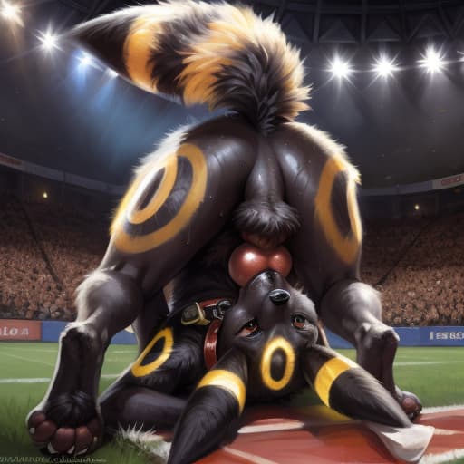  ((Umbreon)), , (((autofellatio))), (()), anatomically correct, gaping ,in the center of the stadium, (wearing a Pokemon trainer's cap), public humiliation, in front of witnesses, in the crowd ,knot, dog , feet towards the viewer, lying with his paws towards the viewer, penetration, public indecency, ,sperm in , , , tears, scaredy boy, tongue, ready to , after , sweat, tired, collar, cute,, , presenting , , s,, raised tail, paws,, best quality, shaded, extreme detail, highly detailed, ultradetailed, intricate, realistic, detailed background, hi res, realistic, photography \(artwork\), (by kenket), by ross tran, by michael & inessa garmash, by pino daeni, 