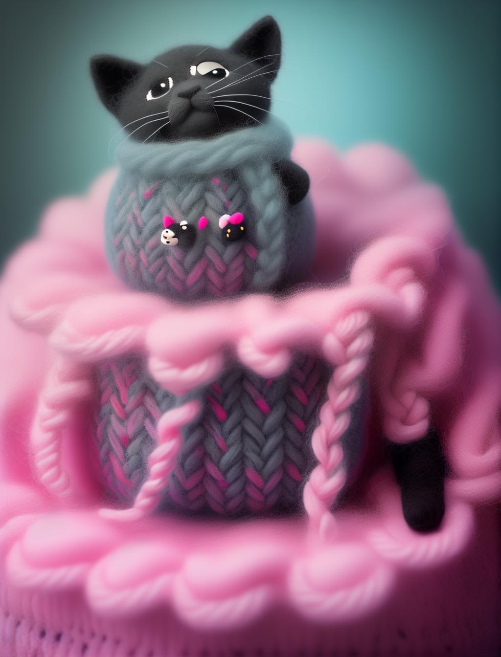 woolitize woolitize ( Pink angel with his black cat , smiling , fat belly and cute face , sacred heart on his belly )!! hyperrealistic, full body, detailed clothing, highly detailed, cinematic lighting, stunningly beautiful, intricate, sharp focus, f/1. 8, 85mm, (centered image composition), (professionally color graded), ((bright soft diffused light)), volumetric fog, trending on instagram, trending on tumblr, HDR 4K, 8K