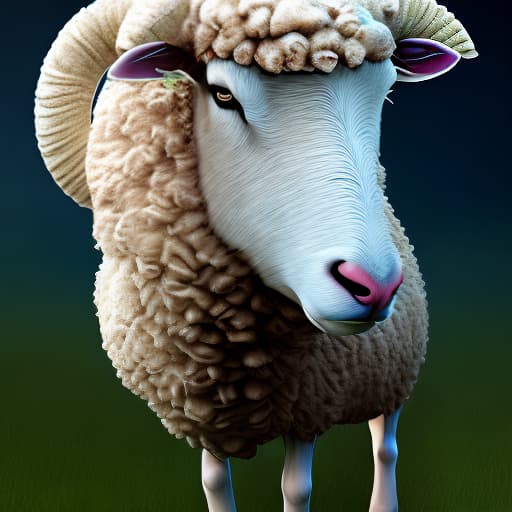 mdjrny-v4 style sheep