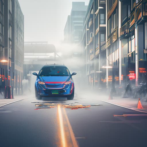  a printer, falling into the parking lot, (Surrealism), dreamlike , distorted , abstract , symbolic hyperrealistic, full body, detailed clothing, highly detailed, cinematic lighting, stunningly beautiful, intricate, sharp focus, f/1. 8, 85mm, (centered image composition), (professionally color graded), ((bright soft diffused light)), volumetric fog, trending on instagram, trending on tumblr, HDR 4K, 8K