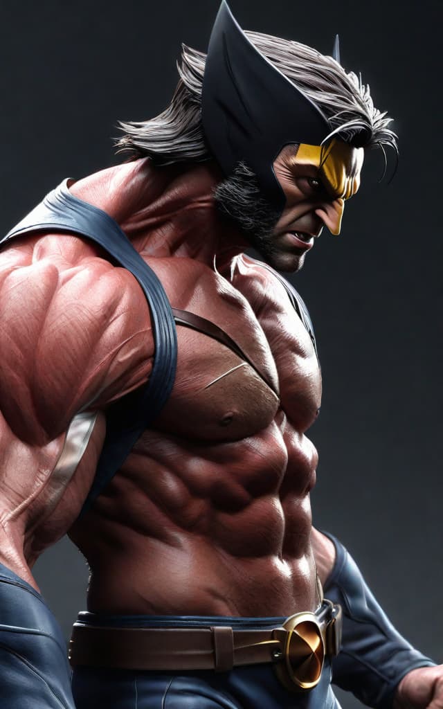  ultimate x-men, wolverine fighting cyclops, anatomically correct, muscular, fill body, high definition, hyper realistic, 4k