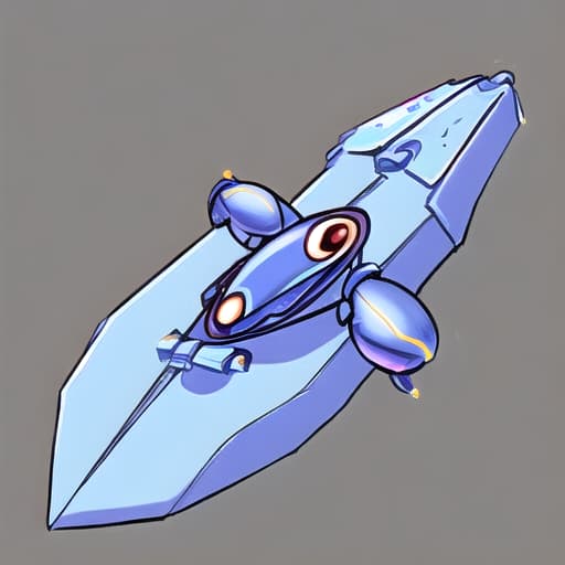  A small spaceship 2D