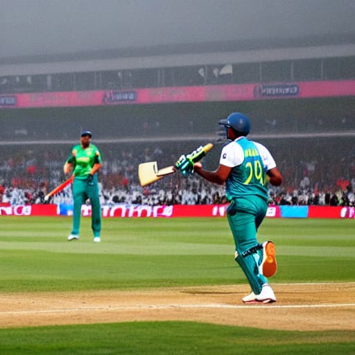  IND vs Pak match India win by 8 runs hyperrealistic, full body, detailed clothing, highly detailed, cinematic lighting, stunningly beautiful, intricate, sharp focus, f/1. 8, 85mm, (centered image composition), (professionally color graded), ((bright soft diffused light)), volumetric fog, trending on instagram, trending on tumblr, HDR 4K, 8K