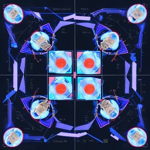  Algorithm diagram of multi-head self-attention mechanism,