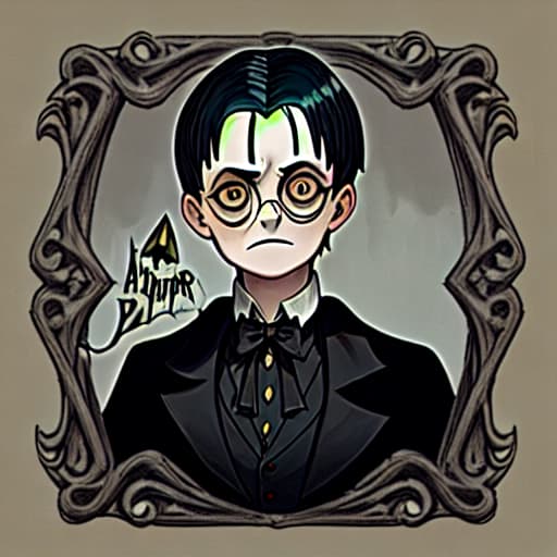  Harry Potter Addams