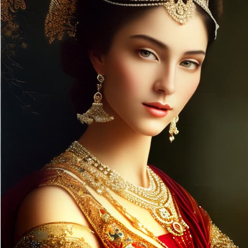 mdjrny-v4 style Exquisite masterpiece capturing the luminous beauty of a graceful woman with flawlessly radiant fair skin, elegantly depicted in the timeless artistry of oil painting.