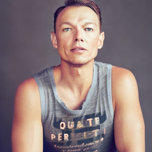 portrait+ style tank sinatra queer face