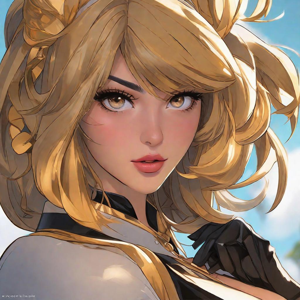  Chica con el pelo negro, ojos grandes y dorados, traje de súper héroe y una nube pequeña dorada a su lado , Anime, realistic shaded Perfect face, fine details. Anime. realistic shaded lighting by Ilya Kuvshinov krenz cushart katsuhiro otomo, magali villeneuve, artgerm, rutkowski Jeremy Lipkin and Giuseppe Dangelico Pino and Michael Garmash and Rob Rey hyperrealistic, full body, detailed clothing, highly detailed, cinematic lighting, stunningly beautiful, intricate, sharp focus, f/1. 8, 85mm, (centered image composition), (professionally color graded), ((bright soft diffused light)), volumetric fog, trending on instagram, trending on tumblr, HDR 4K, 8K