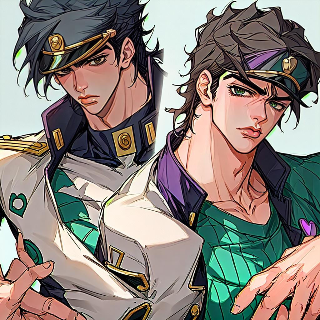  jotaro with no hat