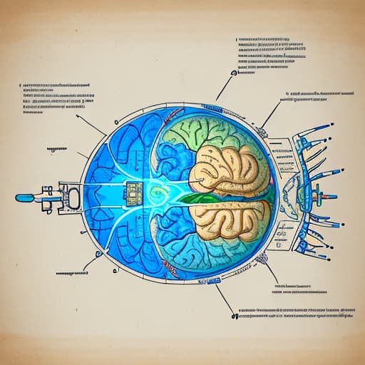  Draw me a map of the mechanism from the periphery to the brain,