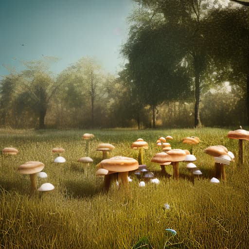 redshift style travel mushrooms / find mushrooms / tourism