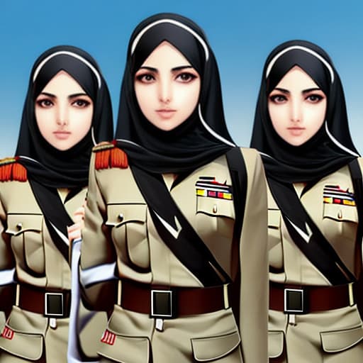  Arab female army