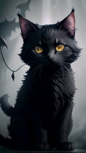  demonic monster cat, surrounded by shadows and tendrils dripping oil inky blackness, darkness, horror, theme , hyperrealistic, high quality, highly detailed, perfect lighting, intricate, sharp focus, f/1. 8, 85mm, (centered image composition), (professionally color graded), ((bright soft diffused light)), trending on instagram, HDR 4K, 8K