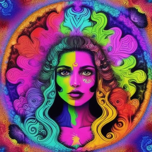  psychedelic woman man