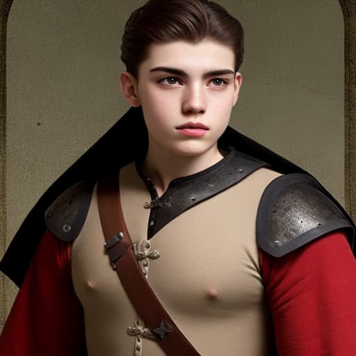  Medieval young strong male