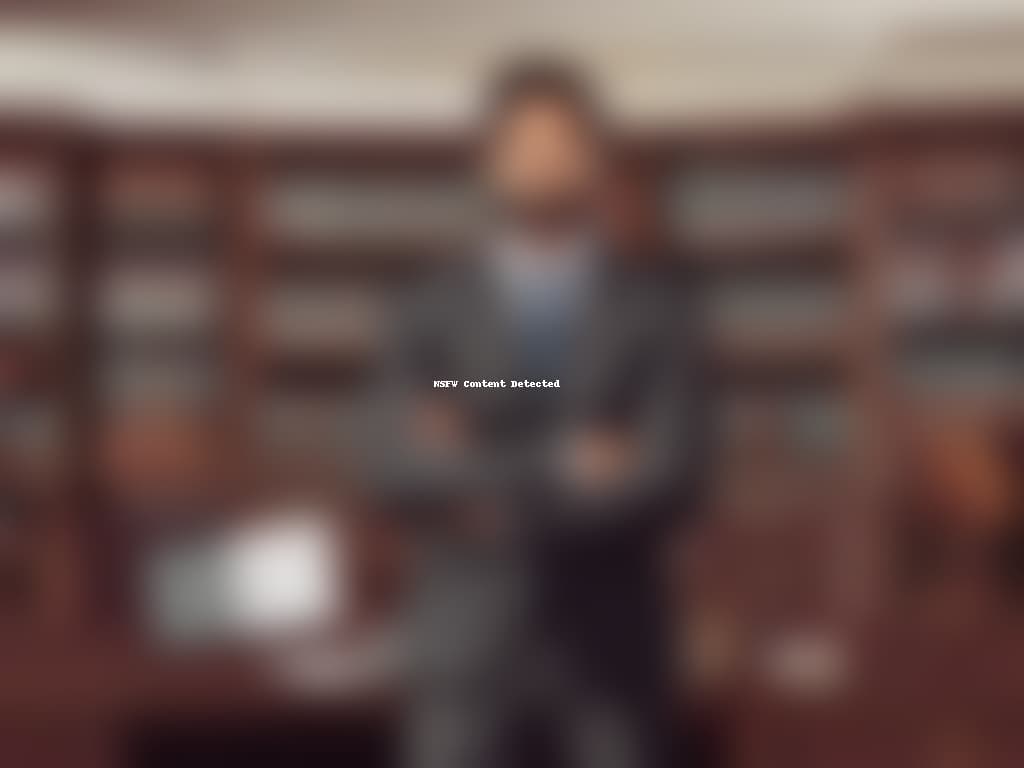  An image of a confident, professional attorney, Diego Castro, standing in a well-appointed office. Behind him, shelves lined with legal books and a framed certificate of specialization in Contract Law. His arms are crossed, and he exudes an air of expertise and reliability., ilustration, ultra-detailed, 4k