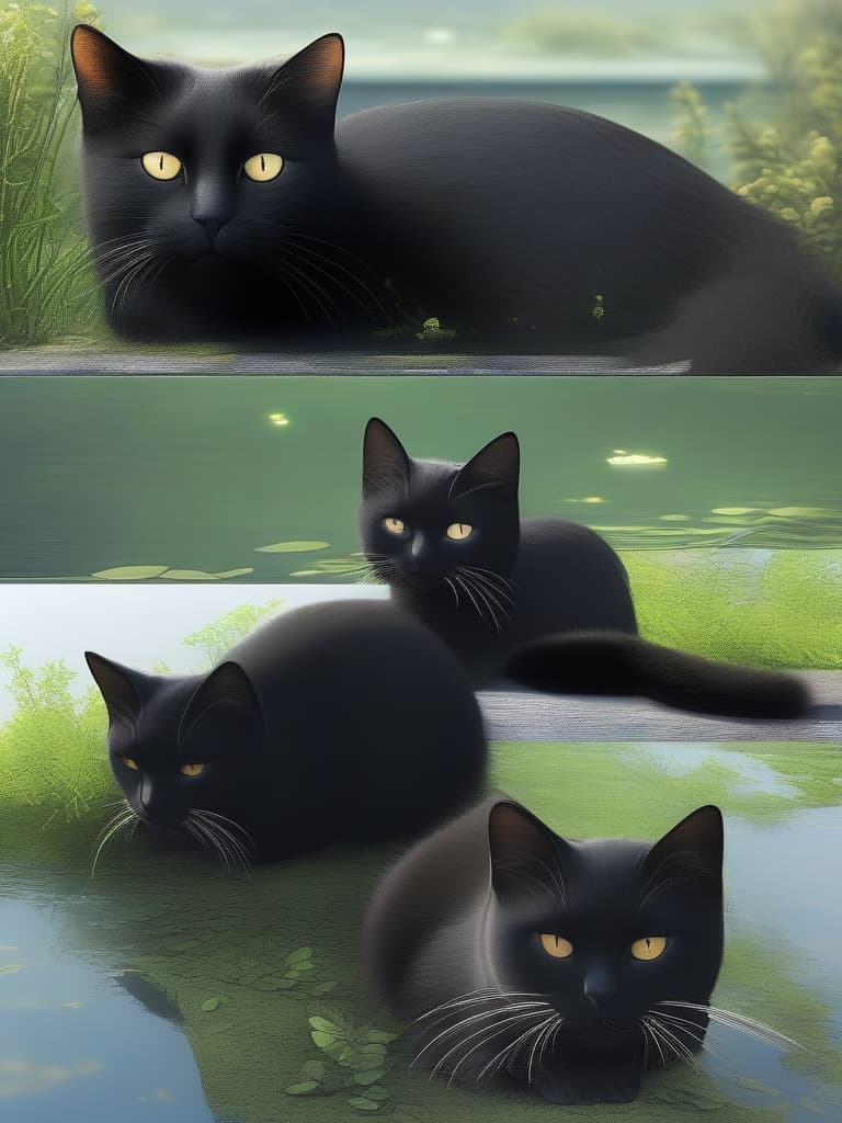  (small fish fishing:1.7、black cat that catches small fish、black cat fishing with a tail)、((icon、logo design:1.4、symbol design))、black cat & small fish、best quality:1.4、masterpiece:1.4、ultra detailed texture、RAW photorealistic、absurd resolution、8K illustration、no background、💩、💩、💩、💩、💩、, masterpiece, best quality,8k,ultra detailed,high resolution,an extremely delicate and beautiful,hyper detail