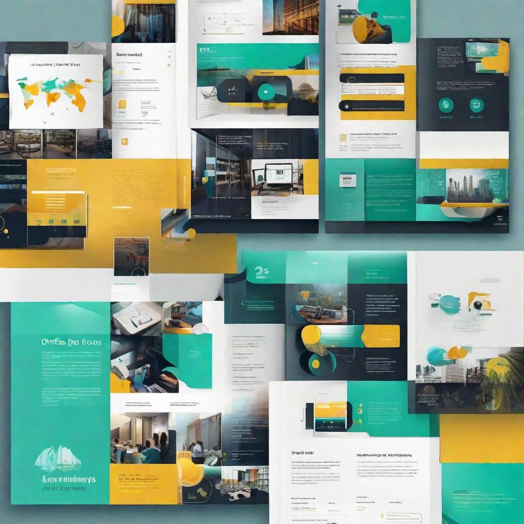  Type: Slideshow, Subject: Webpage design, Environment: Modern office setting, Composition: Focus on visually appealing designs, Capture Medium: High-resolution digital camera, Style: Contemporary, minimalist, Parameters: High clarity, vibrant colors.