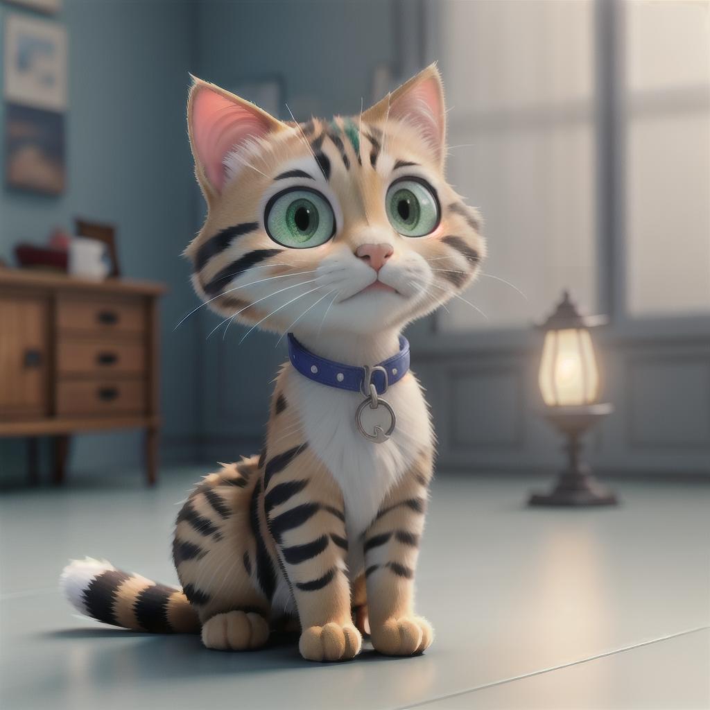  @PB_ImgGenBot Cat hyperrealistic, full body, detailed clothing, highly detailed, cinematic lighting, stunningly beautiful, intricate, sharp focus, f/1. 8, 85mm, (centered image composition), (professionally color graded), ((bright soft diffused light)), volumetric fog, trending on instagram, trending on tumblr, HDR 4K, 8K