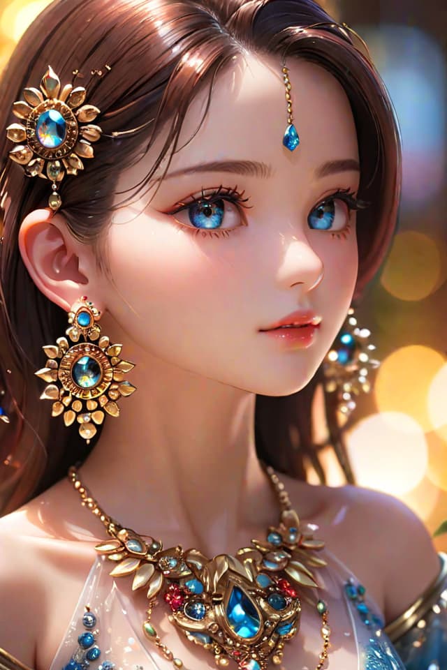 detailed eyes, Perfect features, (masterpiece), (best quality), moist skin, shiny skin, glossy skin, (good quality), intricate details, earrings, Ray Tracing, (See-through), (Bokeh), (Depth of field), hyperrealistic, full body, detailed clothing, highly detailed, cinematic lighting, stunningly beautiful, intricate, sharp focus, f/1. 8, 85mm, (centered image composition), (professionally color graded), ((bright soft diffused light)), volumetric fog, trending on instagram, trending on tumblr, HDR 4K, 8K
