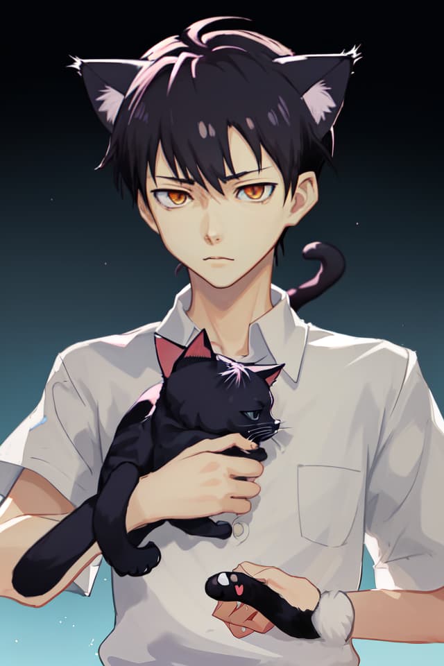  Cat ear, Shinji Ikari