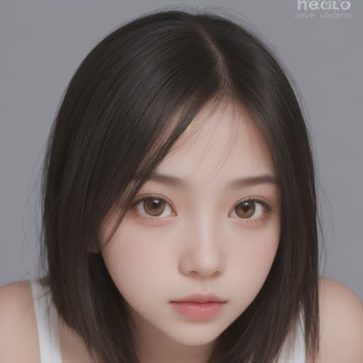  girl, best quality, solo, headshot, simple background