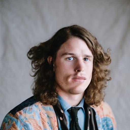 portrait+ style Matt riddle queer face