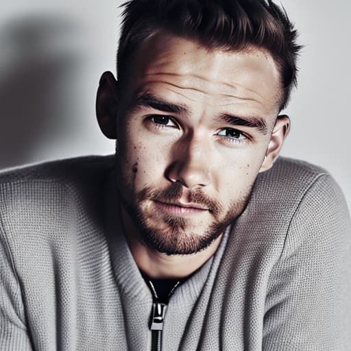 portrait+ style liam payne queer face