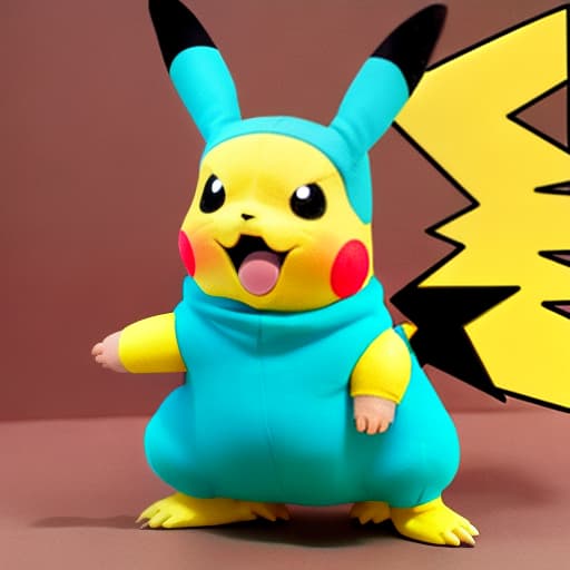  pikachu en 8d musculoso