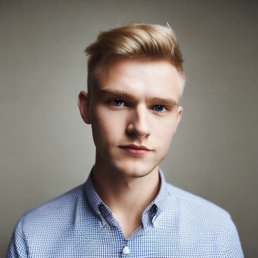 portrait+ style czech homosexual twink blonde very cute dude face