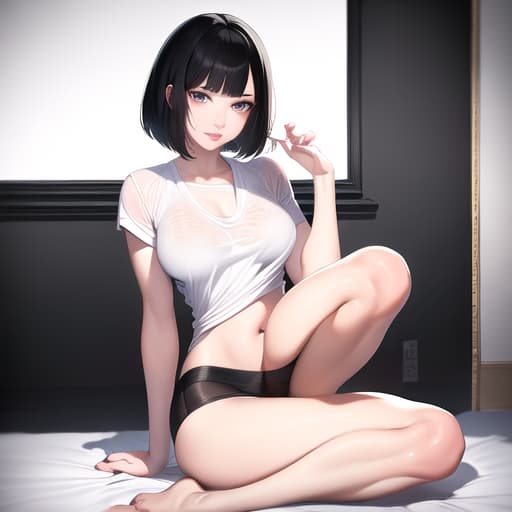  Black hair bob cut, elementary student, uniform, open legs, greatly , open legs, no , look in the area, and drip white fluid from the area, (Masterpiece, BestQuality:1.3), (ultra detailed:1.2), (hyperrealistic:1.3), (RAW photo:1.2),High detail RAW color photo, professional photograph, (Photorealistic:1.4), (realistic:1.4), ,professional lighting, (japanese), beautiful face, (realistic face)