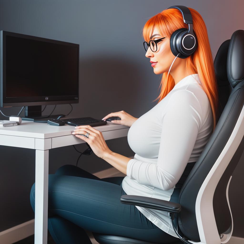  raccoon sitting in gaming chair front a computer on desktop, ((semi anthropomorphic)),(full body), tail, belly, sitting, fat, (chubby), (((white background))), solo, desktop, gaming chair, side view,  [[[clothes]]] hyperrealistic, full body, detailed clothing, highly detailed, cinematic lighting, stunningly beautiful, intricate, sharp focus, f/1. 8, 85mm, (centered image composition), (professionally color graded), ((bright soft diffused light)), volumetric fog, trending on instagram, trending on tumblr, HDR 4K, 8K