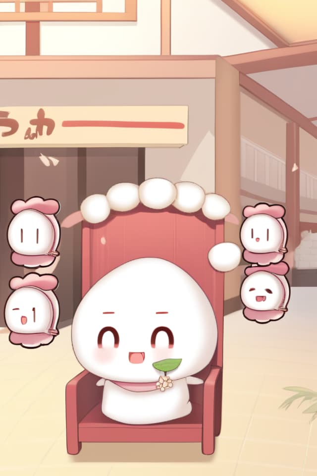  Mochi character, wedding venue