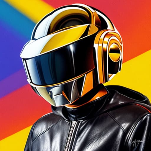  Portrait of guy-manuel from daft punk