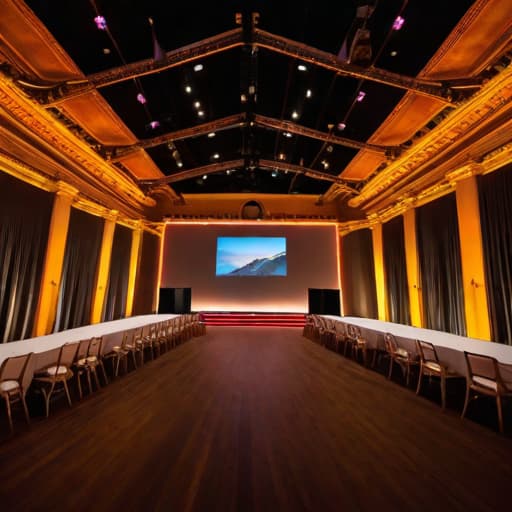  Innovating Event Venue Rentals: Native Spaces' Impact and Growth hyperrealistic, full body, detailed clothing, highly detailed, cinematic lighting, stunningly beautiful, intricate, sharp focus, f/1. 8, 85mm, (centered image composition), (professionally color graded), ((bright soft diffused light)), volumetric fog, trending on instagram, trending on tumblr, HDR 4K, 8K