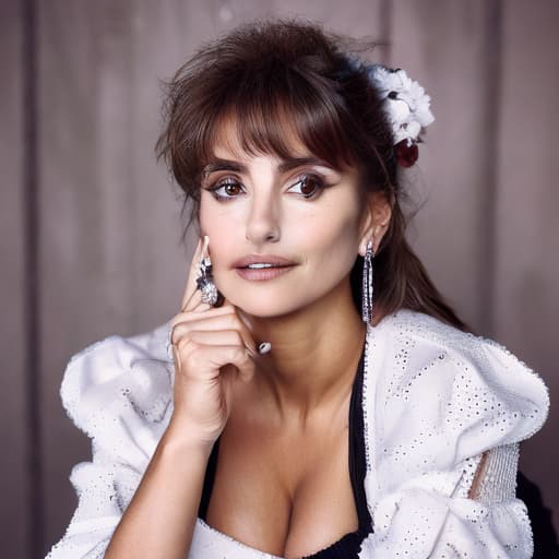 portrait+ style penelope cruz queer face