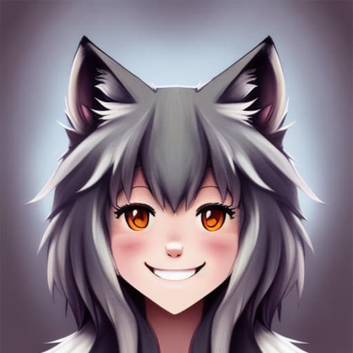  smiling wolf girl