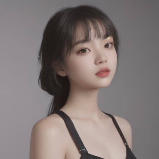  girl, best quality, solo, headshot, simple background