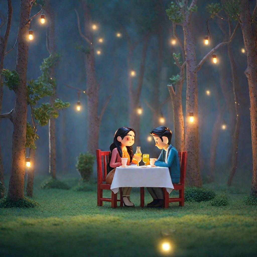  Girlfriend and boyfriend having dinner hyperrealistic, full body, detailed clothing, highly detailed, cinematic lighting, stunningly beautiful, intricate, sharp focus, f/1. 8, 85mm, (centered image composition), (professionally color graded), ((bright soft diffused light)), volumetric fog, trending on instagram, trending on tumblr, HDR 4K, 8K