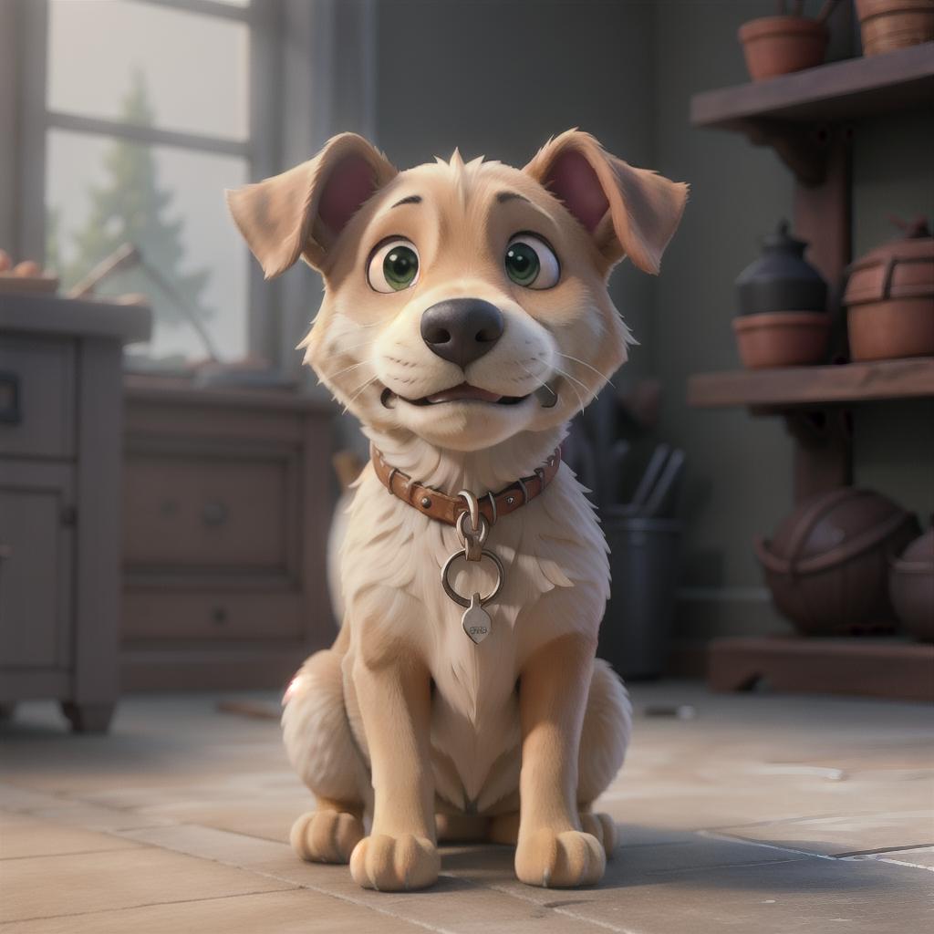  dog hyperrealistic, full body, detailed clothing, highly detailed, cinematic lighting, stunningly beautiful, intricate, sharp focus, f/1. 8, 85mm, (centered image composition), (professionally color graded), ((bright soft diffused light)), volumetric fog, trending on instagram, trending on tumblr, HDR 4K, 8K