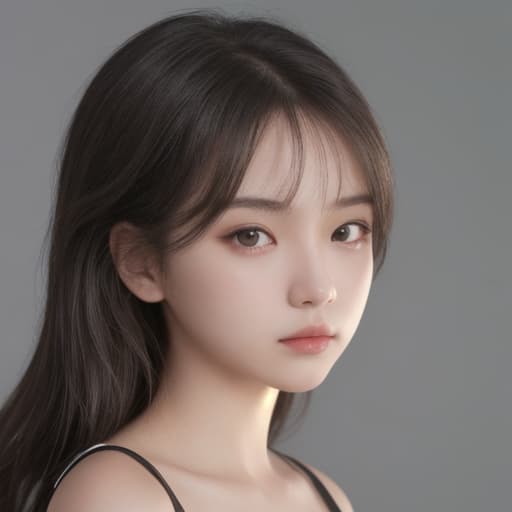  girl, best quality, solo, headshot, simple background