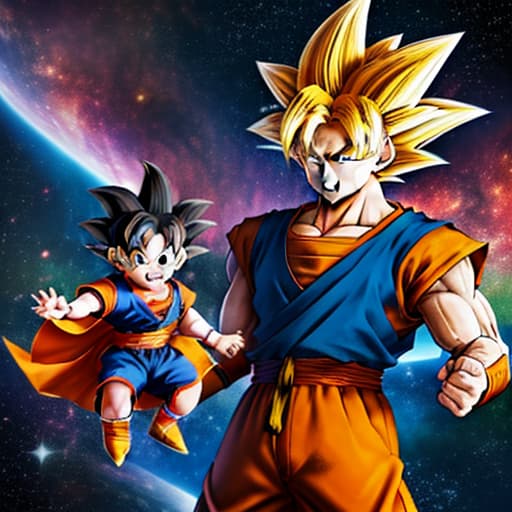  Dragon Ball Wallpaper + Goku + Dragon + Space + Family Photo