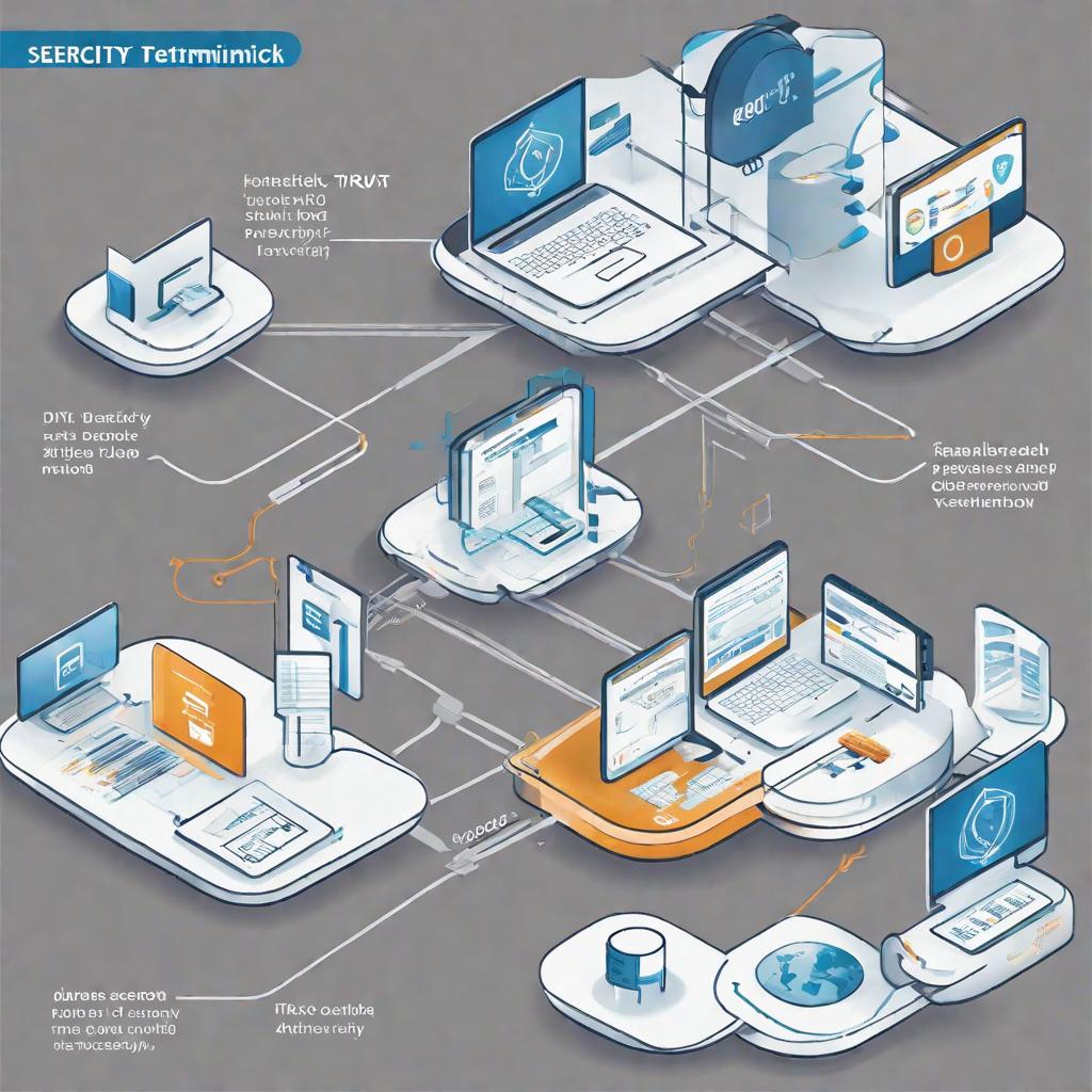  1. For a digital security framework that is systematic, platform-oriented, and visualized, upgrade from a traditional security architecture (single-point security) with reference to equal protection. 2. Following the "zero trust" security model, unify the identity management of terminals, evolving from "one-time verification, static authorization" to a access control system of "continuous verification + dynamic authorization". 3. Revamp the internal security control architecture for private cloud environments. 4. Prioritize comprehensive data security measures, focusing on "data leakage" and "ransomware" to ensure enterprise data security. 5. In line with the company's globalization strategy and future IT application vision of "two loca