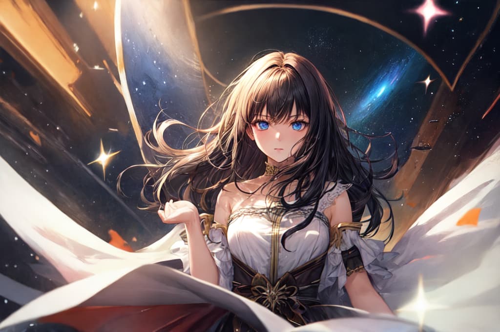  masterpiece, best quality, game cg, 1boy, solo, male focus, looking at viewer, , depth of field, , realistic, <lora:yuuki_princess_connect:0.74>, yuuki_princess_connect, black hair, blue eyes, , , space opera,
