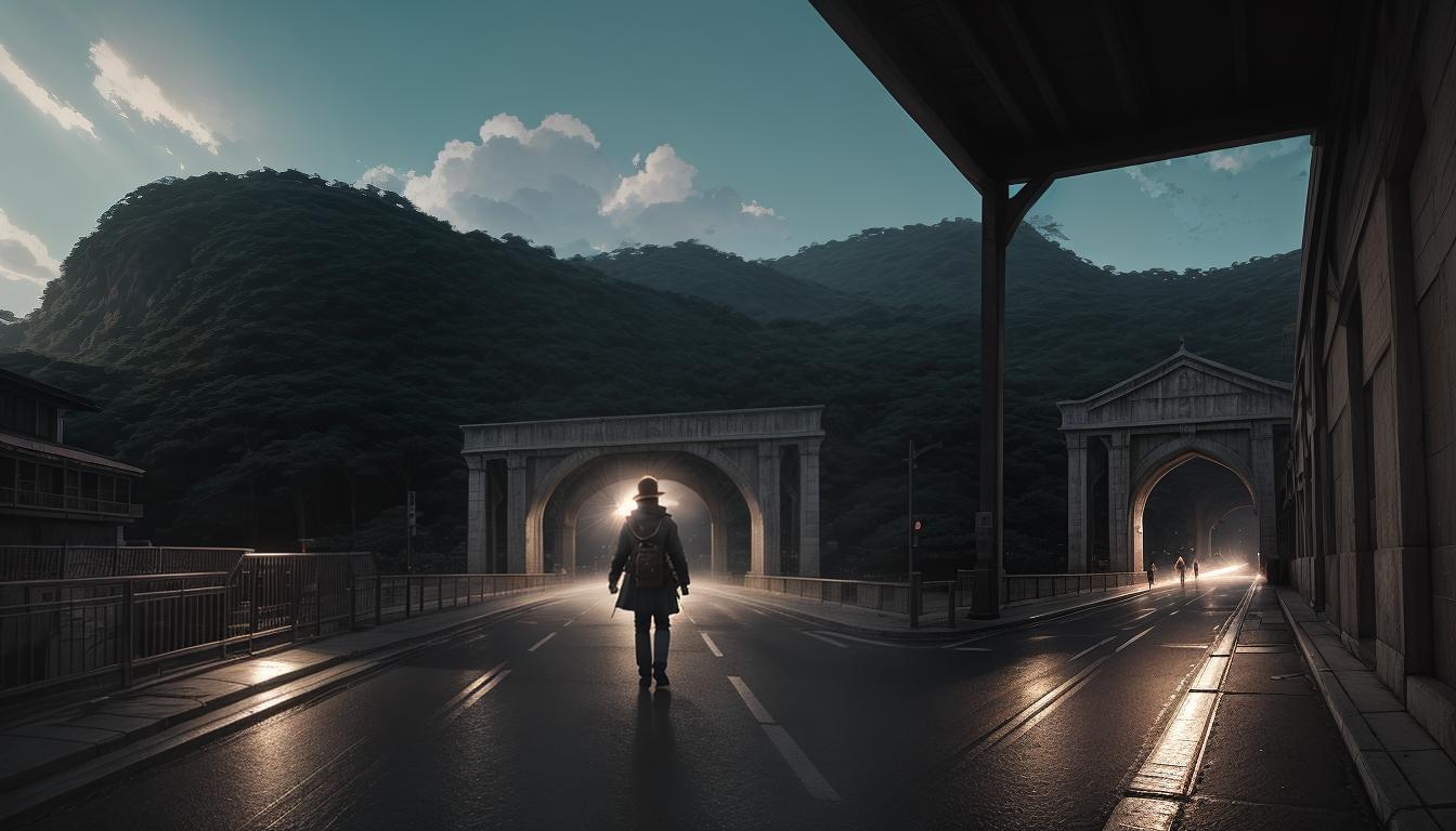  anime aesthetics, cinematic A person extending a hand, bridges and walls sketch in background, diverse crowd, warm light, Anime Aesthetics, nostalgic mood4k, HDR, lens flare, visually stunning, emotionally evocative